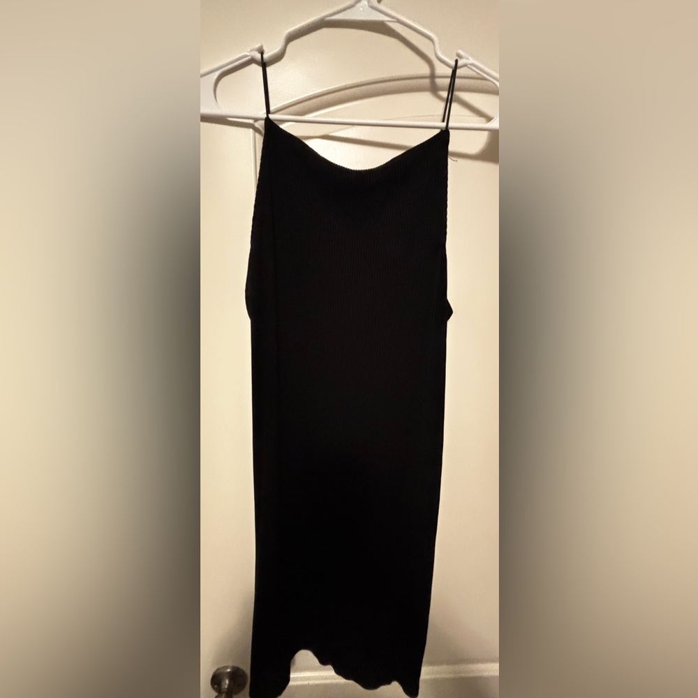 H&M Black Backless Dress